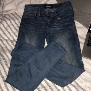 Express “legging” skinny jeans size 4R